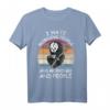 I Hate Morning People - Halloween Sensenmann Kaffee T-Shirt für Damen und Herren, lustiges Sarkasmus-Kostüm für Halloween & Geschenkidee