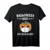 Halloween Kostüm Kürbis Maske - Gruseliges Kürbiskopf T-Shirt für Erwachsene mit Halloween Spruch 2021