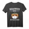 Halloween Kostüm Kürbis Maske - Gruseliges Kürbiskopf T-Shirt für Erwachsene mit Halloween Spruch 2021