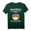 Halloween Kostüm Kürbis Maske - Gruseliges Kürbiskopf T-Shirt für Erwachsene mit Halloween Spruch 2021