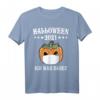 Halloween Kostüm Kürbis Maske - Gruseliges Kürbiskopf T-Shirt für Erwachsene mit Halloween Spruch 2021