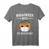 Halloween Kostüm Kürbis Maske - Gruseliges Kürbiskopf T-Shirt für Erwachsene mit Halloween Spruch 2021