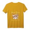 Hocus Pocus I Need Coffee To Focus Vintage Halloween Damen V-Ausschnitt T-Shirt – Perfekt für Lehrer, Kaffeeliebhaber & Halloween-Feiern
