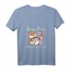 Hocus Pocus I Need Coffee To Focus Vintage Halloween Damen V-Ausschnitt T-Shirt – Perfekt für Lehrer, Kaffeeliebhaber & Halloween-Feiern
