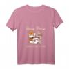 Hocus Pocus I Need Coffee To Focus Vintage Halloween Damen V-Ausschnitt T-Shirt – Perfekt für Lehrer, Kaffeeliebhaber & Halloween-Feiern