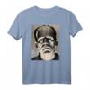 Vintage Horror Frankenstein Monster T-Shirt für Halloween - Klassische Horror Poster Kunst im Retro-Stil für Horrorfilm-Fans