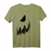 Halloween Partner-Kostüm Kürbis Gesicht T-Shirt – Einfaches Pärchen- und Freundekostüm für Halloween Partys für Paare, Freunde, Kinder & Erwachsene