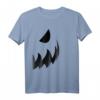 Halloween Partner-Kostüm Kürbis Gesicht T-Shirt – Einfaches Pärchen- und Freundekostüm für Halloween Partys für Paare, Freunde, Kinder & Erwachsene