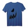 Halloween Partner-Kostüm Kürbis Gesicht T-Shirt – Einfaches Pärchen- und Freundekostüm für Halloween Partys für Paare, Freunde, Kinder & Erwachsene