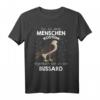 Mein Menschen Kostüm Bin ich ein Bussard Halloween Outfit T-Shirt – Lustiges Tiermotiv Geschenk für Familie & Freunde