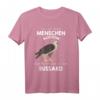Mein Menschen Kostüm Bin ich ein Bussard Halloween Outfit T-Shirt – Lustiges Tiermotiv Geschenk für Familie & Freunde