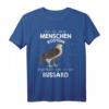 Mein Menschen Kostüm Bin ich ein Bussard Halloween Outfit T-Shirt – Lustiges Tiermotiv Geschenk für Familie & Freunde
