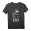 Death-Rex lustiger Tod T-Rex Sensenmann Halloween Kostüm T-Shirt - Perfekt für Halloween Partys & Dino-Fans