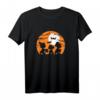HapDeer Halloween T-Shirt - Trick Or Treat Silhouettes, lizensiert, perfekt für Feier und Party