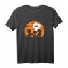 HapDeer Halloween T-Shirt - Trick Or Treat Silhouettes, lizensiert, perfekt für Feier und Party