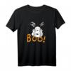 HapDeer Halloween Snoopy Boo T-Shirt - Lizenziertes Peanuts Design für Fans und Halloween-Liebhaber