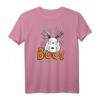 HapDeer Halloween Snoopy Boo T-Shirt - Lizenziertes Peanuts Design für Fans und Halloween-Liebhaber