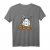 HapDeer Halloween Snoopy Boo T-Shirt - Lizenziertes Peanuts Design für Fans und Halloween-Liebhaber