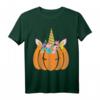 Halloween-Kürbis Einhorn Gesichtsmaske Kostüm – Lustiges und Gruseliges Halloween Kostüm für Partys und Süßes oder Saures