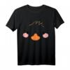 Enten Küken Gesicht Halloween Kostüm Idee - Einfaches, bequemes T-Shirt für Kinder, Mädchen und Jungen für Party, Kindergarten und Grundschule