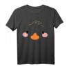 Enten Küken Gesicht Halloween Kostüm Idee - Einfaches, bequemes T-Shirt für Kinder, Mädchen und Jungen für Party, Kindergarten und Grundschule