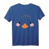 Enten Küken Gesicht Halloween Kostüm Idee - Einfaches, bequemes T-Shirt für Kinder, Mädchen und Jungen für Party, Kindergarten und Grundschule