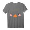 Enten Küken Gesicht Halloween Kostüm Idee - Einfaches, bequemes T-Shirt für Kinder, Mädchen und Jungen für Party, Kindergarten und Grundschule