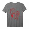 Blutiges Halloween Zombie Angriff Blut T-Shirt – Gruseliges Horror-Design für Halloween-Partys und Kostüme