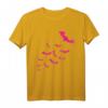 Pinke Halloween-Fledermaus T-Shirt – Rosa Halloween Kleidung für Familie, Kinder und Erwachsene