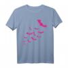 Pinke Halloween-Fledermaus T-Shirt – Rosa Halloween Kleidung für Familie, Kinder und Erwachsene