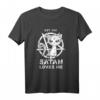 666 Team Satan Halloween Dark Devil T-Shirt - Dunkles Design für Partys, Konzerte & Halloween-Nacht für Fans des Teufels und dunkler Stile