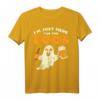 Just Here For Boos Funny Ghost Drink Beer Halloween T-Shirt – Lustiges Last-Minute Kostüm für Bierliebhaber und Ghost Fans