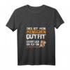 Damen Eichhörnchen Halloween Kostüm T-Shirt mit V-Ausschnitt – Lustiges Tierkostüm für Damen & Herren, perfektes Halloween-Outfit