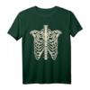 Skelett Rippenkäfig Röntgenknochen Schädel Halloween Kostüm T-Shirt – Perfekt für Partys, Trick-or-Treat & Ghoulish Mottopartys