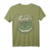 Wonderland T-Shirt mit Cheshire Katze & 'We're All Mad Here' Motiv – Perfekt für Alice Fans & Halloween-Geschenke