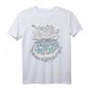 Wonderland T-Shirt mit Cheshire Katze & 'We're All Mad Here' Motiv – Perfekt für Alice Fans & Halloween-Geschenke