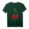 Kirsche Halloween Rockabilly Retro Vintage Design Sommer T-Shirt - Buntes Fruchtmotiv für Retro, Sommer & Halloween