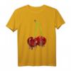 Kirsche Halloween Rockabilly Retro Vintage Design Sommer T-Shirt - Buntes Fruchtmotiv für Retro, Sommer & Halloween
