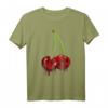 Kirsche Halloween Rockabilly Retro Vintage Design Sommer T-Shirt - Buntes Fruchtmotiv für Retro, Sommer & Halloween