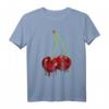 Kirsche Halloween Rockabilly Retro Vintage Design Sommer T-Shirt - Buntes Fruchtmotiv für Retro, Sommer & Halloween