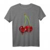 Kirsche Halloween Rockabilly Retro Vintage Design Sommer T-Shirt - Buntes Fruchtmotiv für Retro, Sommer & Halloween