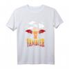 Vambier Halloween Fledermaus T-Shirt - Lustiges Grusel Design mit Bier, Kürbis und Fledermaus für Halloween Fans und Geburtstagsfeier
