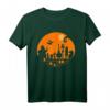 HapDeer The Nightmare Before Christmas Halloween Silhouette T-Shirt – Offizielles Merchandise für Fans, Halloween & Geburtstagsfeiern