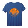 HapDeer The Nightmare Before Christmas Halloween Silhouette T-Shirt – Offizielles Merchandise für Fans, Halloween & Geburtstagsfeiern