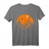 HapDeer The Nightmare Before Christmas Halloween Silhouette T-Shirt – Offizielles Merchandise für Fans, Halloween & Geburtstagsfeiern
