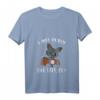 Damen Fledermaus T-Shirt - Süßes Halloween Shirt mit V-Ausschnitt, ideal für Partys und Kostüme