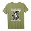 Lustiges Sensenmann T-Shirt mit sarkastischem Spruch - Perfekt als Halloween Outfit, Geschenk für Misanthropen & Humorliebhaber