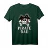 Piratenvater Pirate Dad Halloween T-Shirt – Perfektes Geschenk für Papa, Halloween & Piratenfans