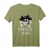 Piratenvater Pirate Dad Halloween T-Shirt – Perfektes Geschenk für Papa, Halloween & Piratenfans