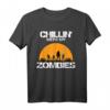 Zombie Halloween 2020 Jungen Kinder Kostüm Chillin Zombies - Klassisch geschnittenes T-Shirt für gruselige Halloween-Feiern